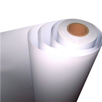 PVC frontlit material