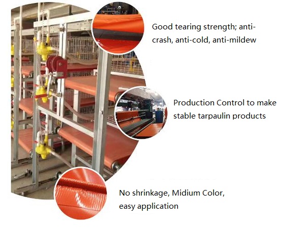 Anti-scratch PVC conveyor belt fabric China manufacturer