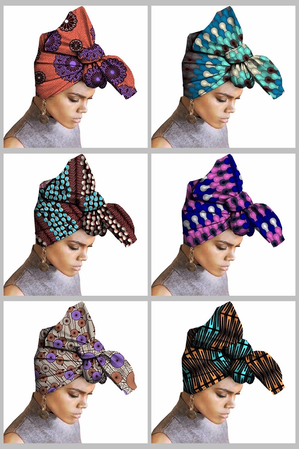 African Turban Head Wrap