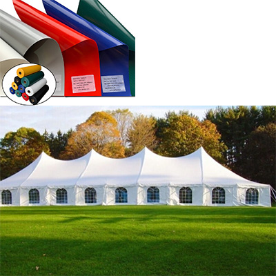 China High Tear Strength Tarpaulin Fabric Factory for outdoor Tent